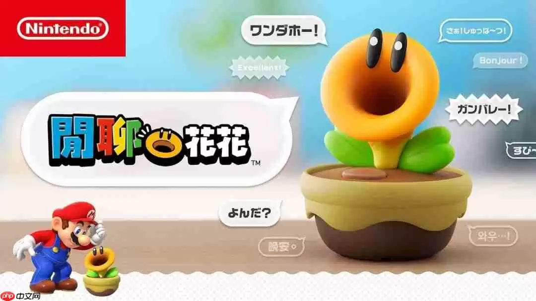 雄蕊痒痒的 《超级马里奥兄弟：惊奇》闲聊花周边预售