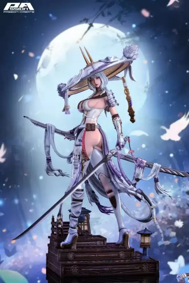 《剑星》×《妮姬》“红莲”大尺度雕像 翘臀挺立很性感