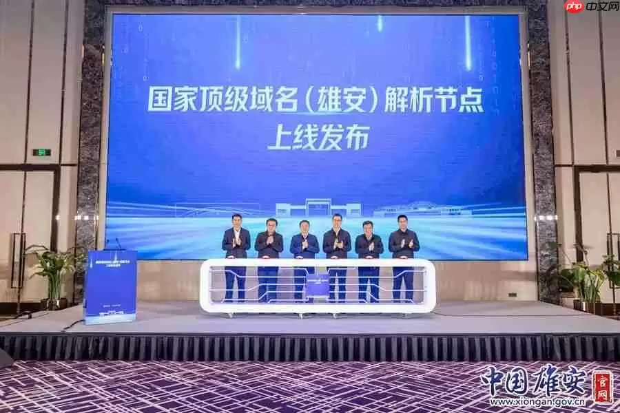 国家顶级域名(雄安)解析节点正式上线