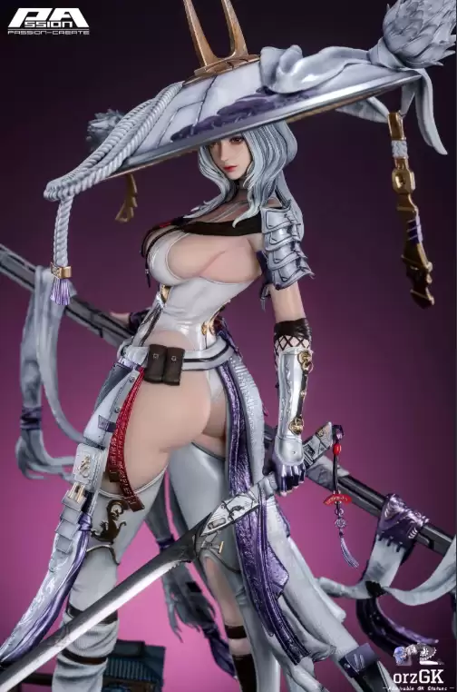 《剑星》×《妮姬》“红莲”大尺度雕像 翘臀挺立很性感