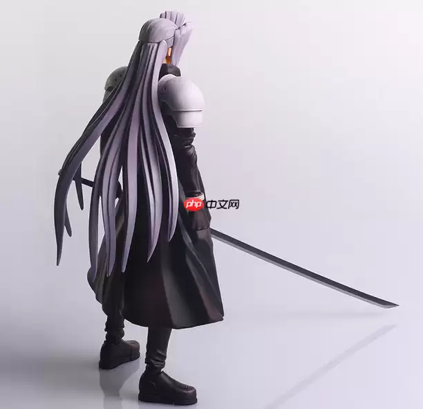 SE公开1997年版FF7萨菲罗斯全新手办 三米长刀魄力重现