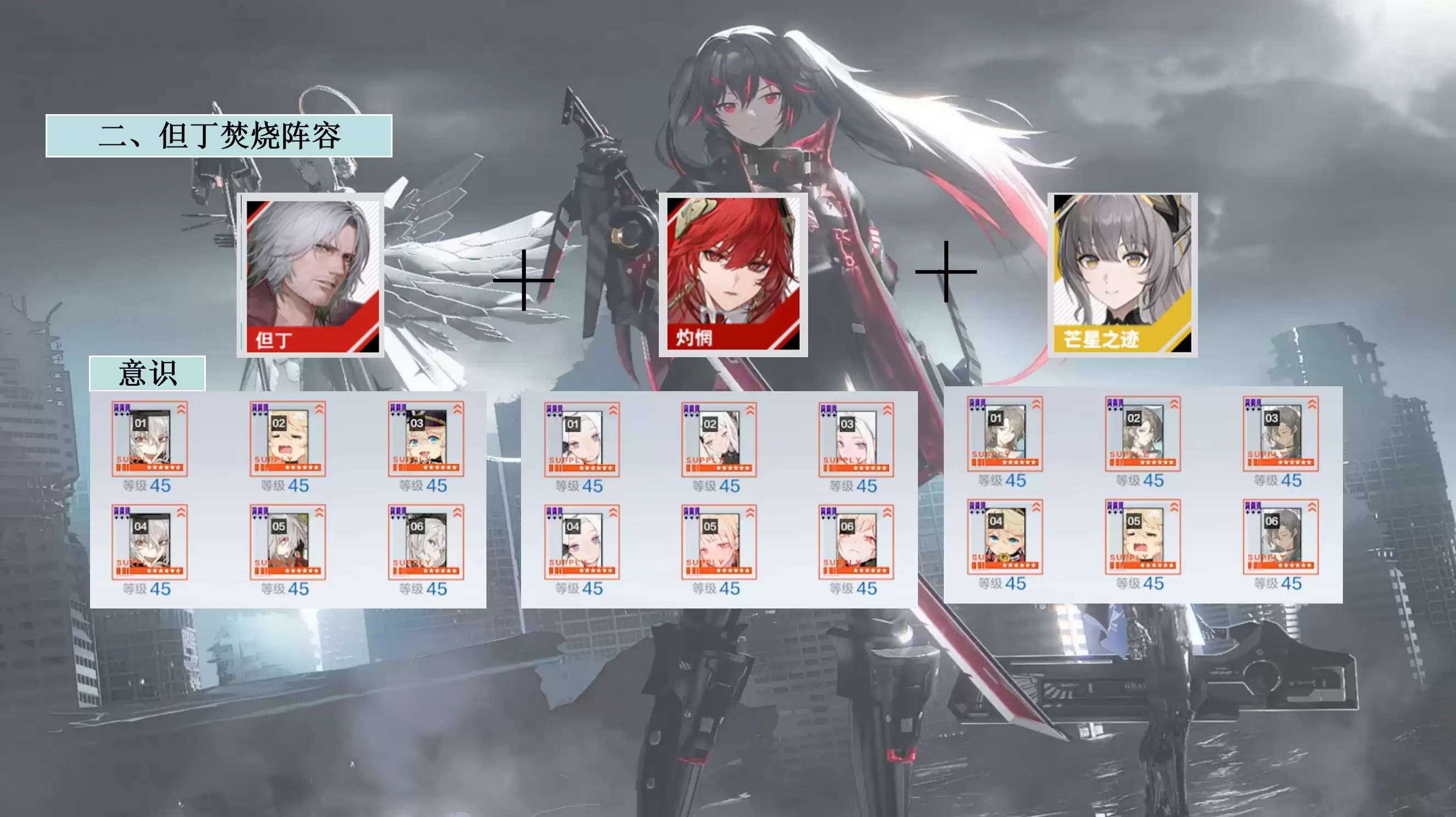 《战双帕弥什》但丁阵容攻略