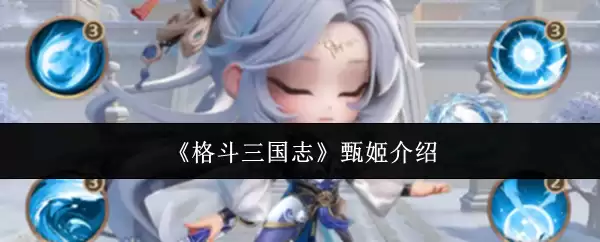 《格斗三国志》甄姬介绍