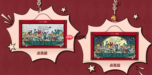 荣耀500 Pro MOLLY 20周年限定版开售：国补到手3999元 首款全机定制潮玩手机