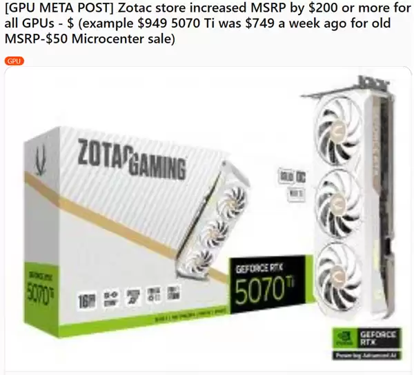 彻底失控！显卡突然涨价3500元 甚至直接取消订单