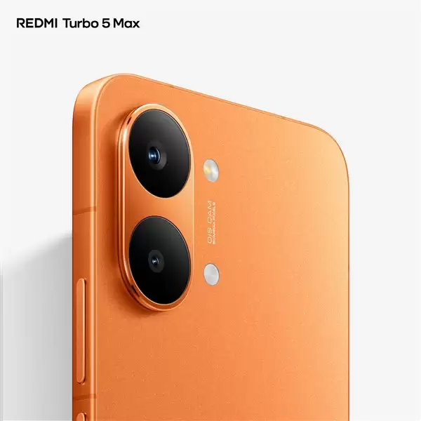 首款天玑9500s旗舰！Redmi Turbo 5 Max阳光橙外观图公布