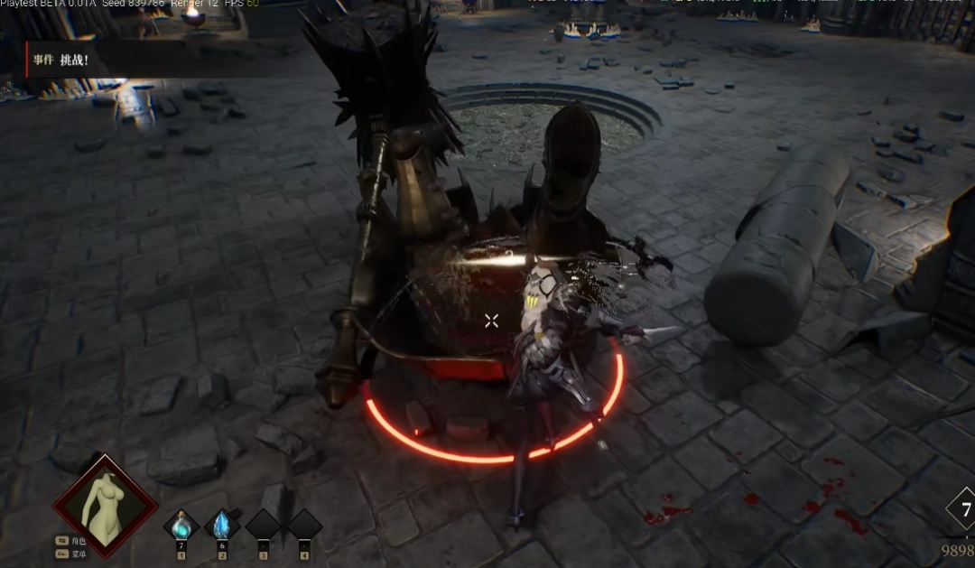 国产独立游戏《夜莺归笼》战斗测试:女性角色死得越多穿得越少