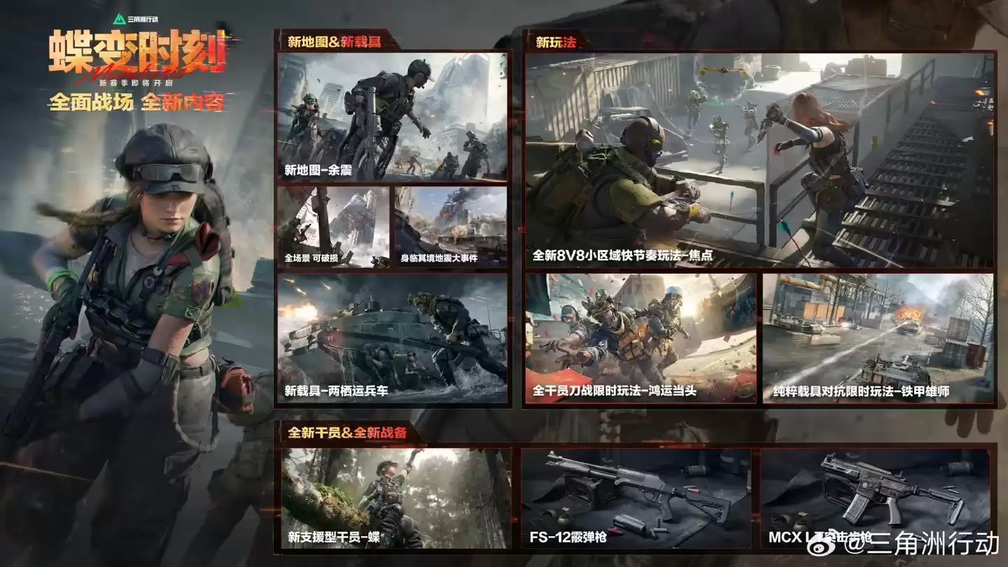 腾讯《三角洲行动》国服日活跃用户数突破4100万,游戏新赛季“蝶变时刻”1月29日上线