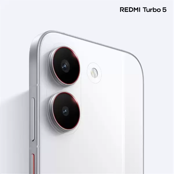 REDMI Turbo 5外观揭晓：6.59英寸黄金中尺寸！金属中框+玻璃背板