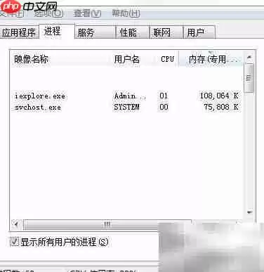 任务管理器进程栏的作用解析