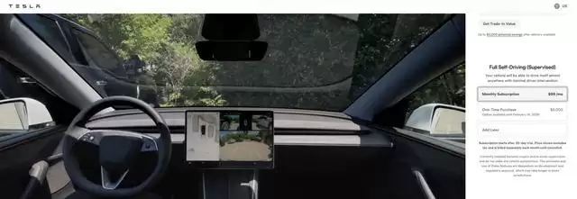 特斯拉美国:已购EAP车主订阅FSD可享每月49美元优惠价
