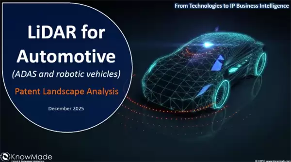 禾赛拿下全球激光雷达专利第一 领先博世、Waymo