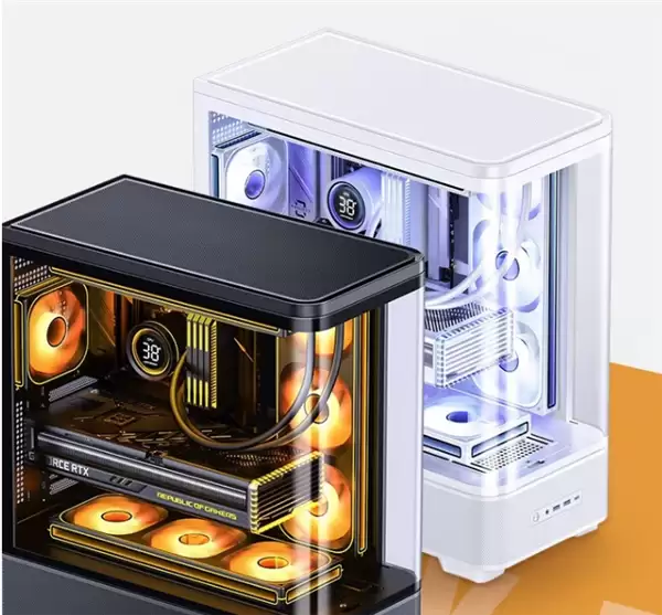 乔思伯TK-5机箱首发599元:双曲面一体折叠玻璃