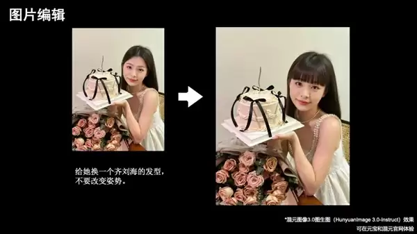 腾讯混元图像3.0图生图模型发布：自研算法 一句话就能P图
