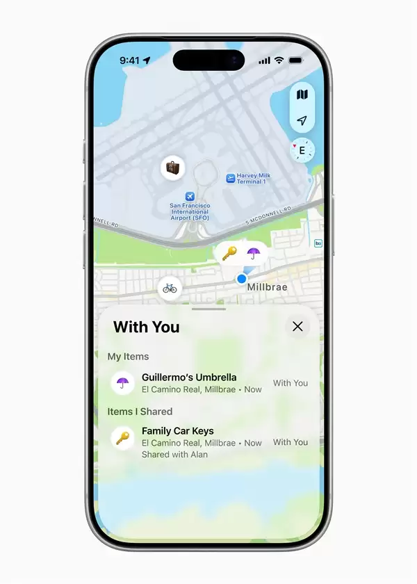 时隔五年！苹果终于发布AirTag二代：精准查找范围/音量提升50%
