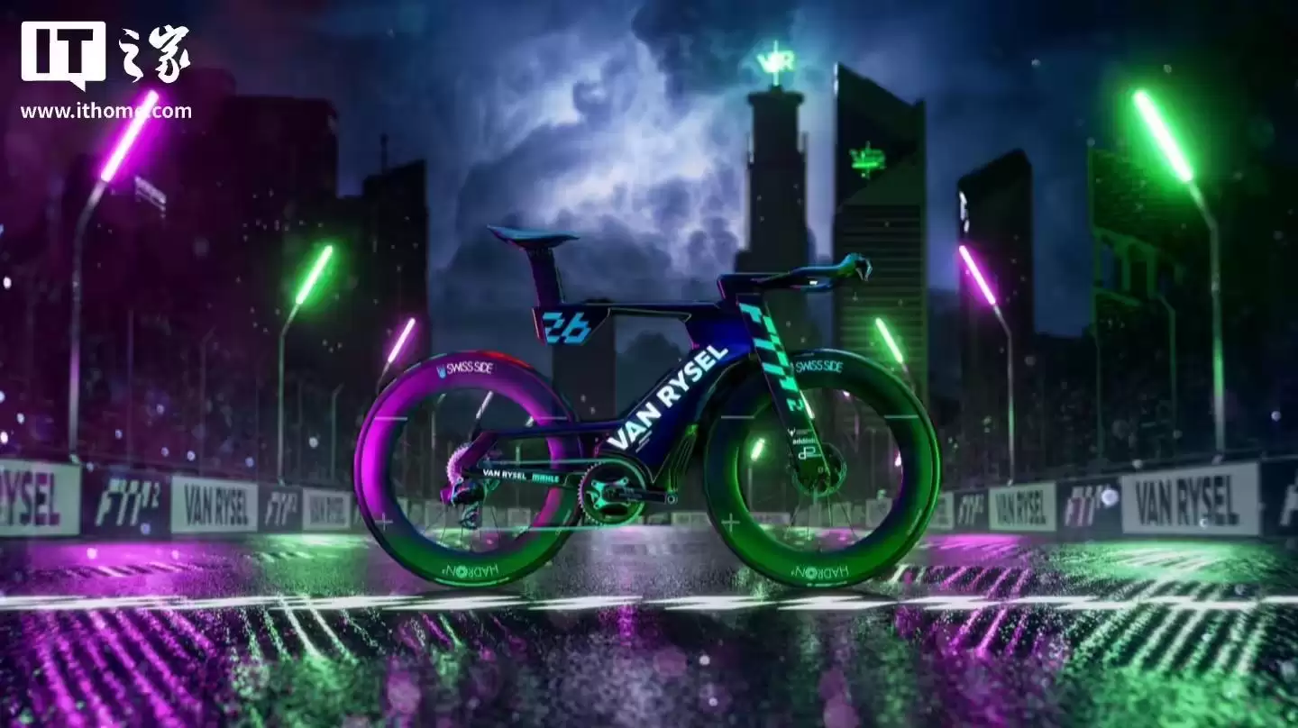 迪卡侬旗下Van Rysel推出FTP²概念电助力自行车:取消传统脚踏板、整车总重15千克