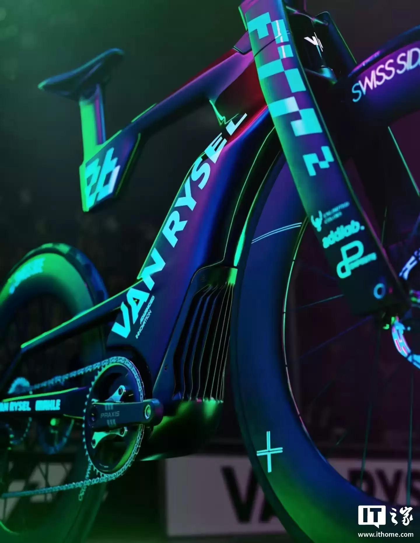 迪卡侬旗下Van Rysel推出FTP²概念电助力自行车:取消传统脚踏板、整车总重15千克