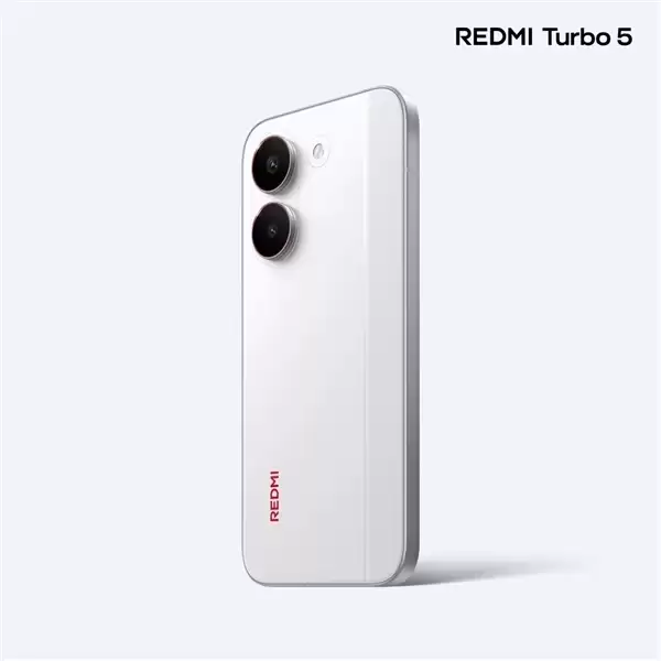 2K档罕见！REDMI Turbo 5用上金属中框+2.5D玻璃背板