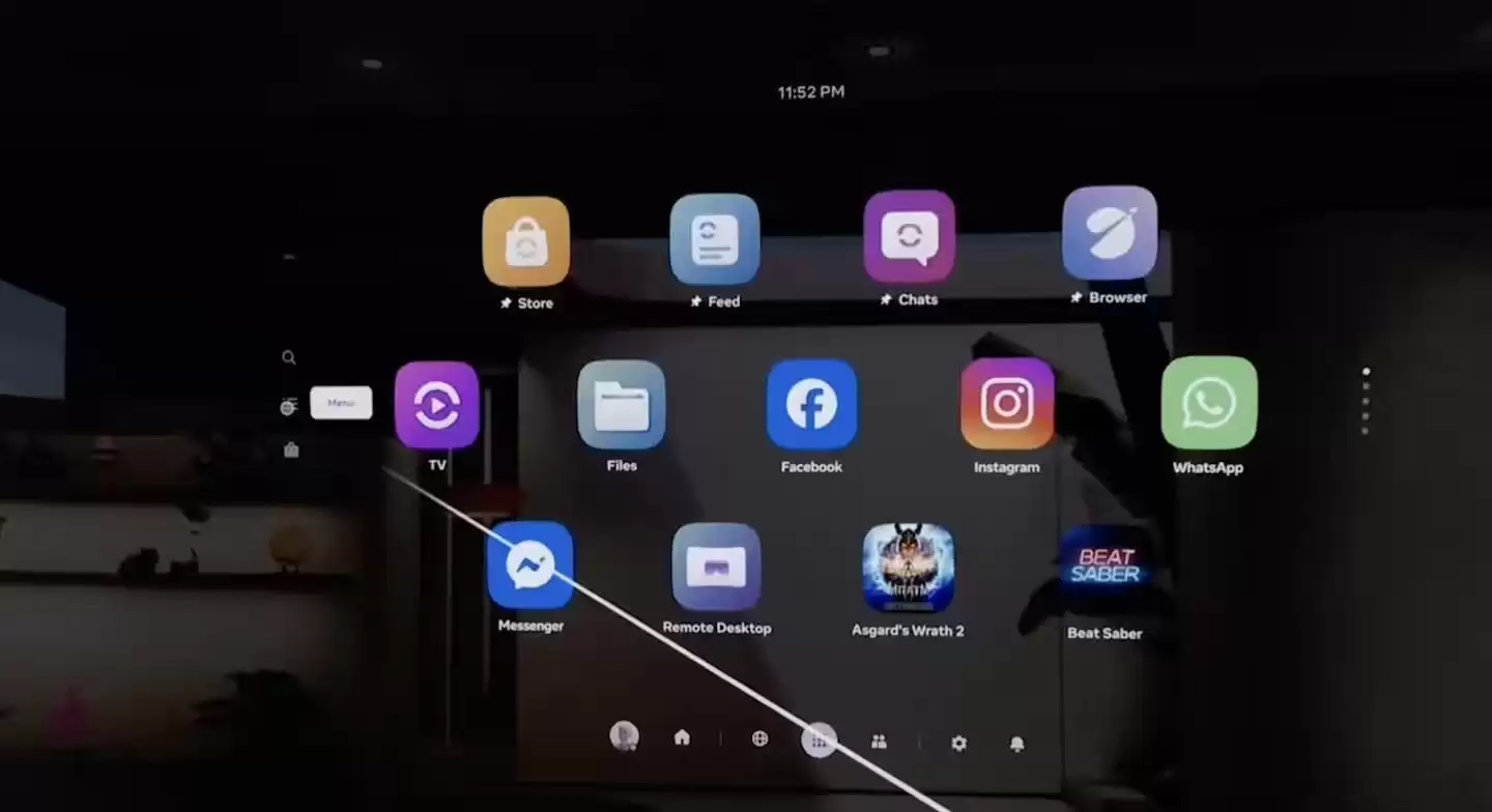 Meta正式为Quest 2/3/Pro头显引入全新Navigator界面,类苹果Vision Pro风格
