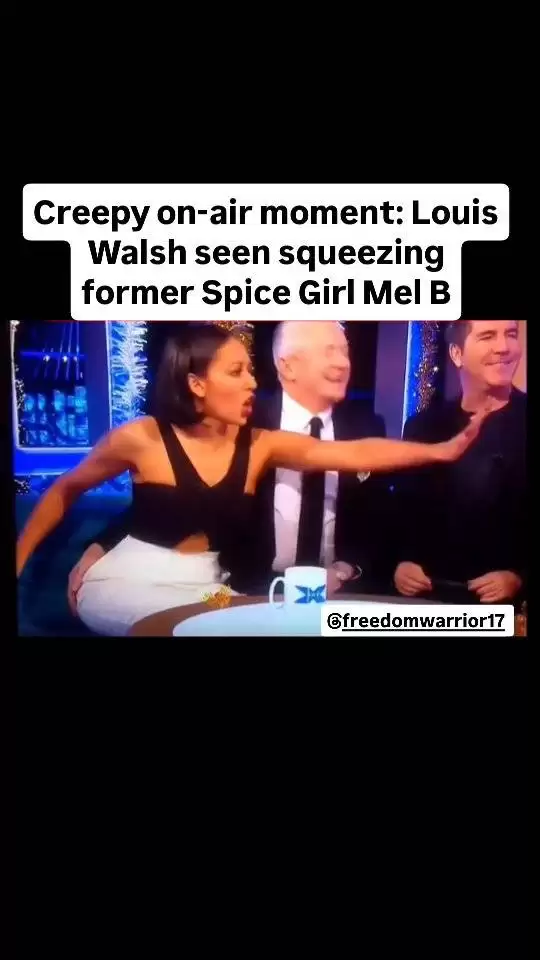 2014年X音素录像曝光：评委沃尔什摸臀遭梅尔·B当场质问