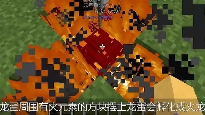 我的世界龙蛋怎么激活孵化