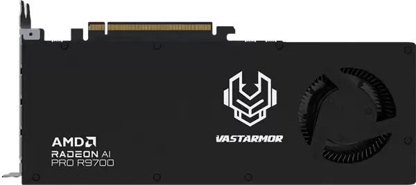 瀚铠首次涉足专业卡!带来AI PRO R9700显卡