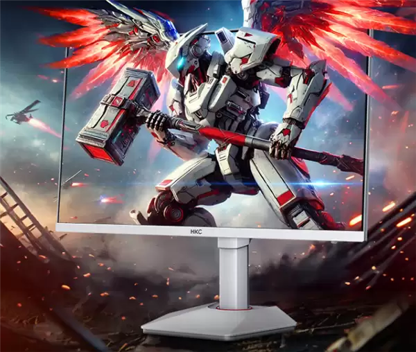 HKC战舰S7W显示器首发919元:2K 235Hz屏、纯白外观