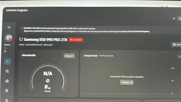 捡便宜买2TB三星990 PRO被骗：速度仅20MB/s！Windows竟还显示正品