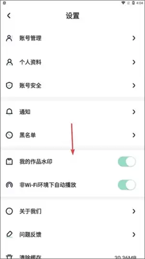 《遥望》水印关闭方法