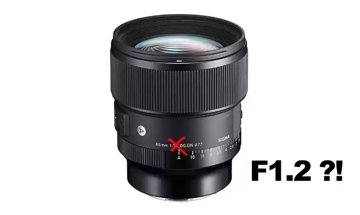 适马85mm f/1.2 FE镜头即将发布 售价约2000美元