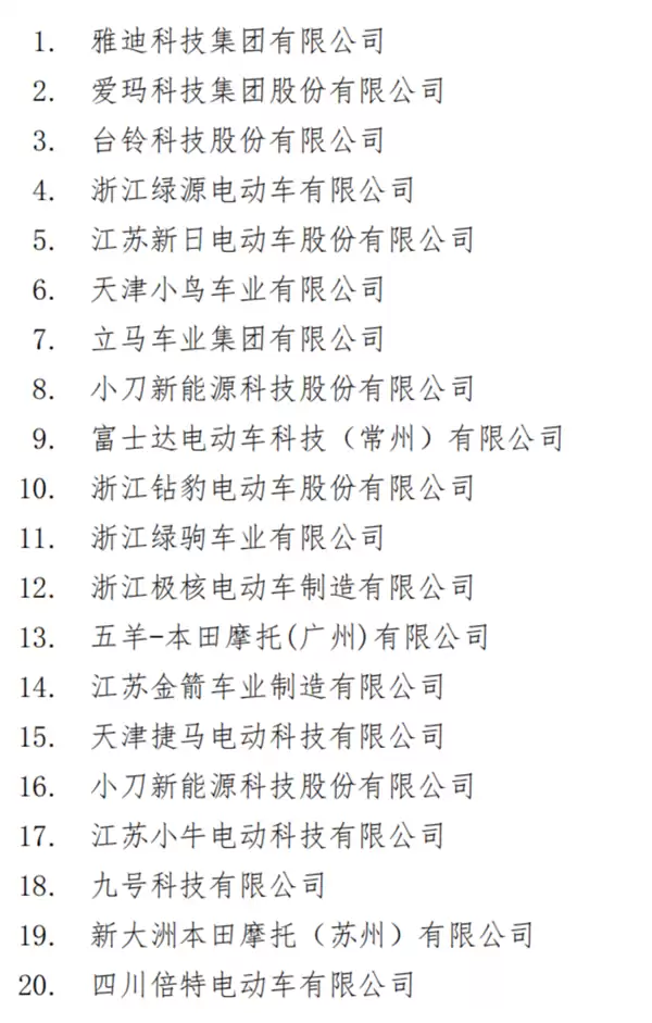 封杀提速后门!20家电单车巨头签署公约 非法改装要凉了