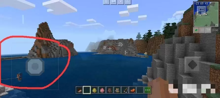 我的世界怎么设成摇杆控制