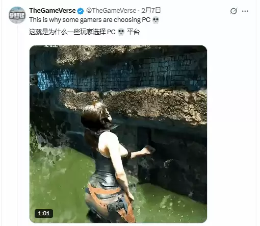 古墓丽影MOD引热议:PC平台角色重塑引发艺术边界与技术自由之争