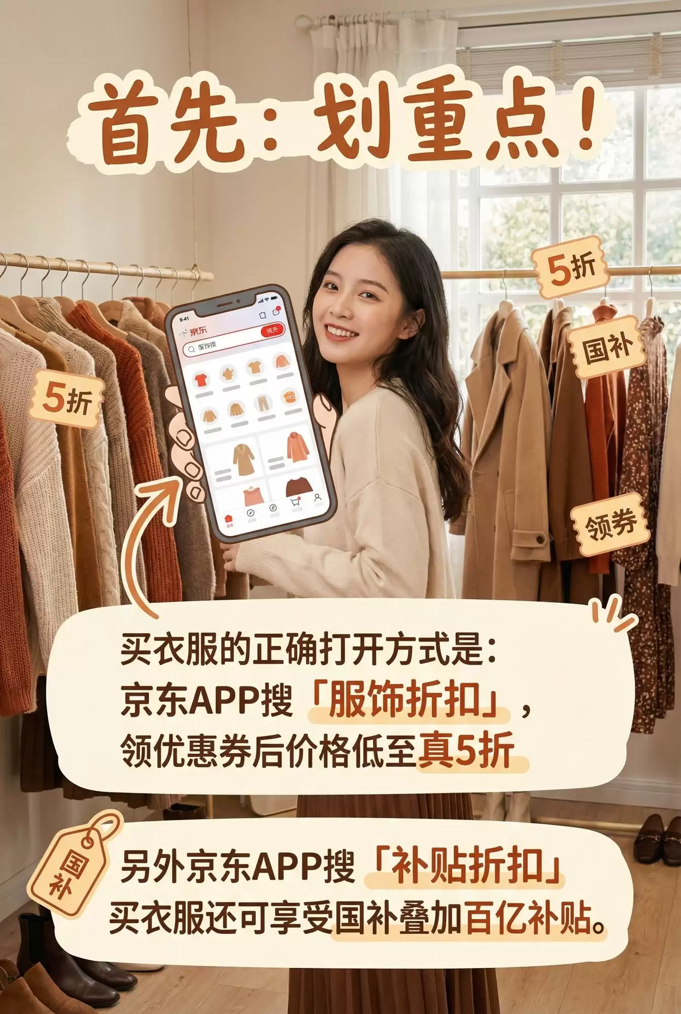 买衣服怎么领优惠券？怎么买衣服才是真的便宜又划算？买衣服思路分享！