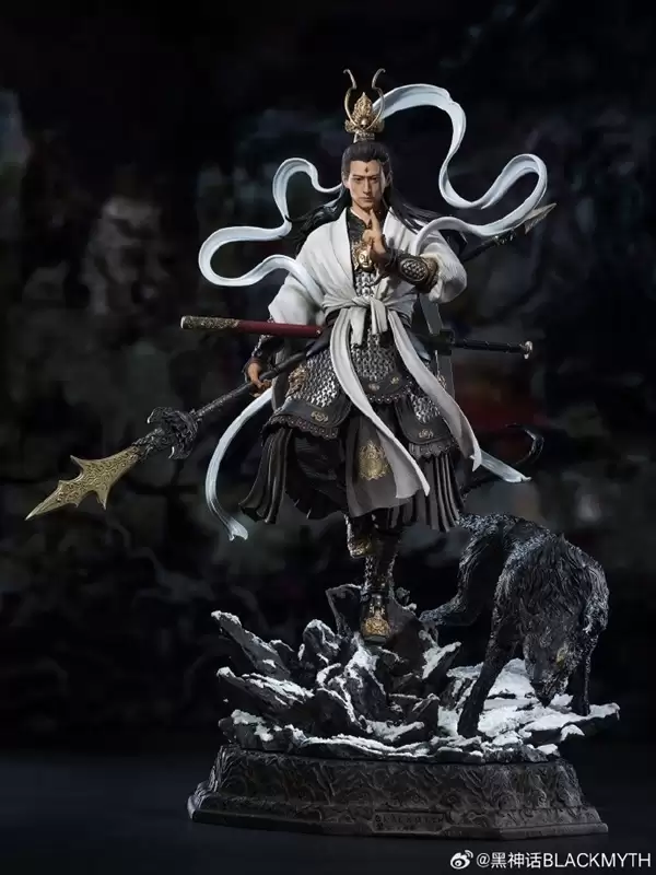 真令我欢喜!《黑神话》官宣杨戬1/6雕像工艺升级并开启预售