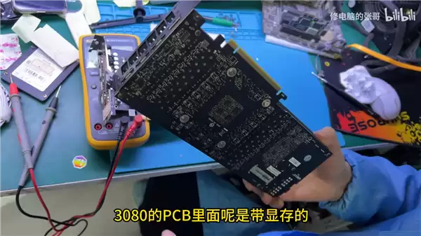 女友生气怒砸RTX 3080 Ti！PCB严重变形弯曲：搬板成功复活