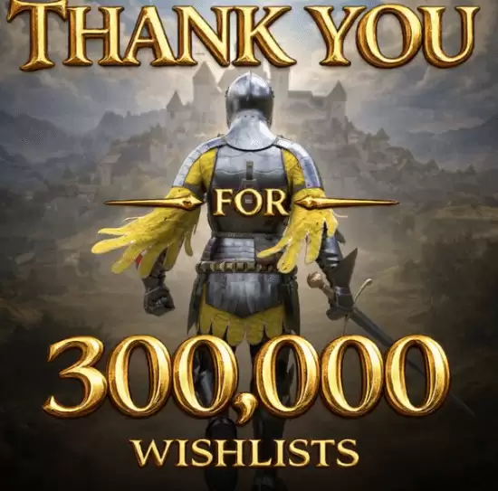 骑士之路Steam愿望单突破30万:独立匠心打造的中世纪叙事杰作