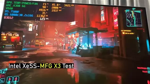 四年老卡战未来！Intel锐炫A380成功启用XeSS 3多帧生成！帧率直接翻三倍