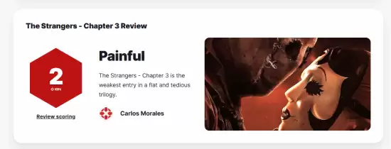 陌生人:第三章上映即遭差评,两分烂片收尾恐怖三部曲