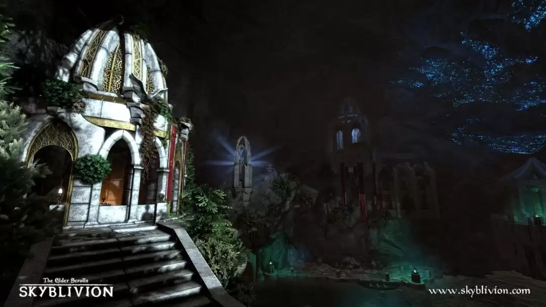 上古卷轴5十年度巨制ModSkyblivion曝光温德贝克遗跡新画面