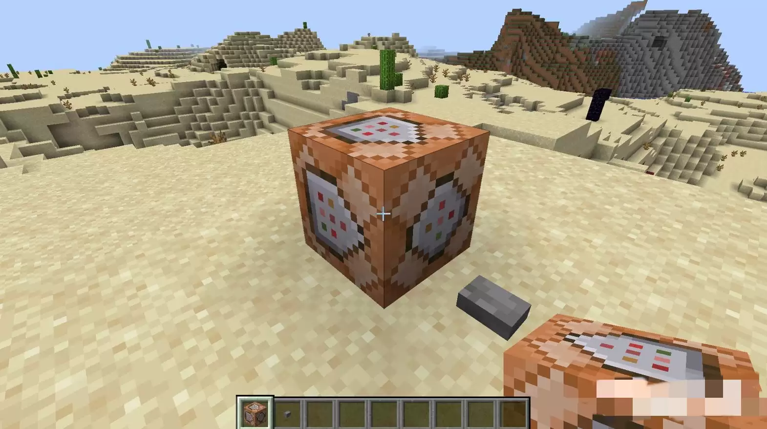 我的世界命令方块怎么发出文字