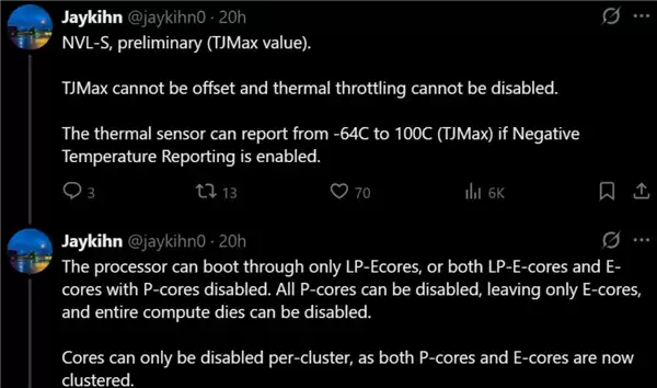 Intel Nova Lake冲上52核心！P、E、LPE核随便开关