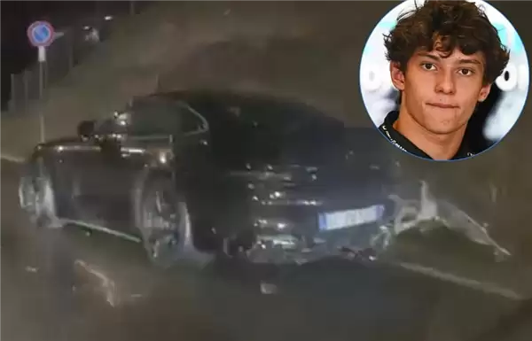 F1车手安东内利开AMG GT63出事故：夜间超速157%连撞三次护栏