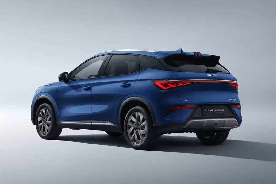 比亚迪海外发布新款元PLUS“ATTO 3”:升级800V平台,新增双电机车型