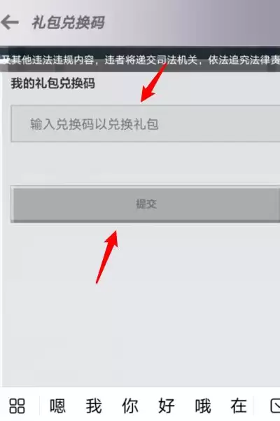 我的世界在哪里填兑换码