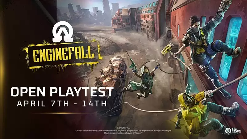 引擎坠落2026年4月7日开启公测,末日列车建造射击新作全面支持中文