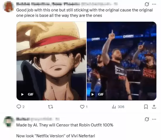 这才是真人版!网友用AI还原《海贼王》罗宾上船名场面