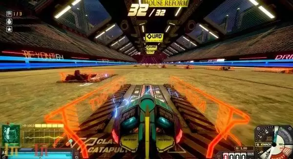 反重力竞速游戏《Hypersonic GP》将登陆Steam平台