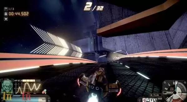 反重力竞速游戏《Hypersonic GP》将登陆Steam平台