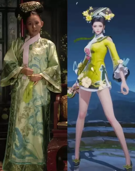《王者荣耀》x《甄嬛传》皮肤引争议:拽妃开叉超短裙太魅